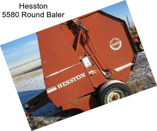 Hesston 5580 Round Baler