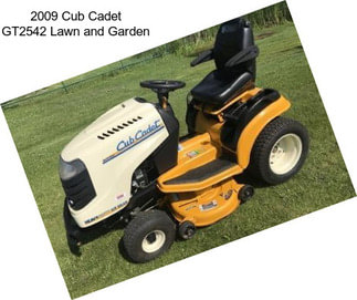 2009 Cub Cadet GT2542 Lawn and Garden