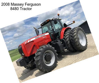 2008 Massey Ferguson 8480 Tractor