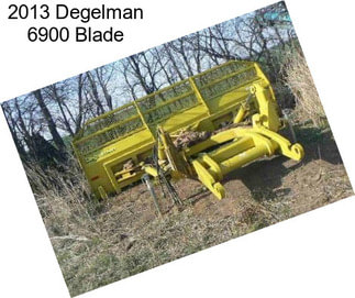 2013 Degelman 6900 Blade