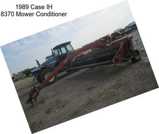 1989 Case IH 8370 Mower Conditioner