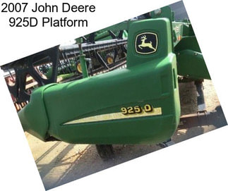 2007 John Deere 925D Platform