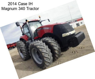 2014 Case IH Magnum 340 Tractor