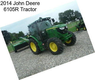 2014 John Deere 6105R Tractor