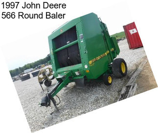 1997 John Deere 566 Round Baler