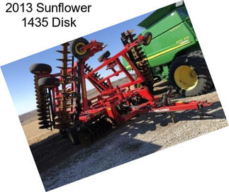 2013 Sunflower 1435 Disk