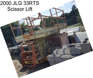 2000 JLG 33RTS Scissor Lift