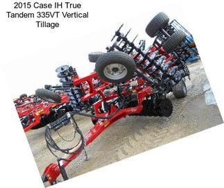 2015 Case IH True Tandem 335VT Vertical Tillage