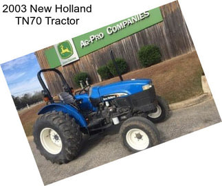 2003 New Holland TN70 Tractor