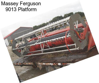 Massey Ferguson 9013 Platform