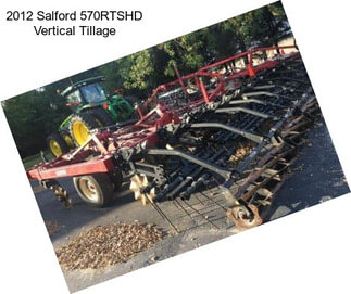 2012 Salford 570RTSHD Vertical Tillage