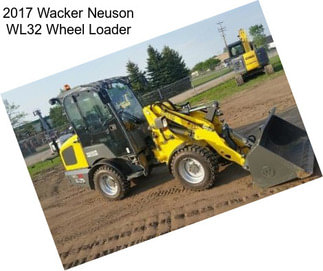 2017 Wacker Neuson WL32 Wheel Loader