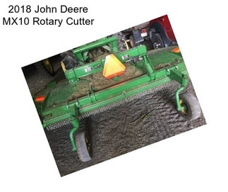 2018 John Deere MX10 Rotary Cutter