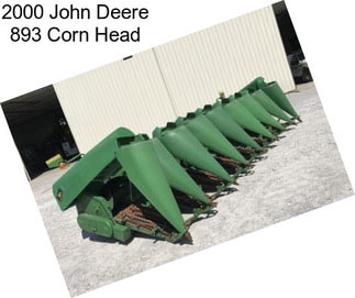 2000 John Deere 893 Corn Head