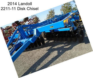 2014 Landoll 2211-11 Disk Chisel