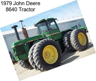 1979 John Deere 8640 Tractor