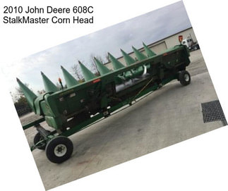 2010 John Deere 608C StalkMaster Corn Head