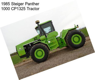 1985 Steiger Panther 1000 CP1325 Tractor