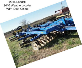 2014 Landoll 2410 Weatherproofer WP1 Disk Chisel