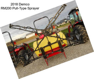 2018 Demco RM200 Pull-Type Sprayer