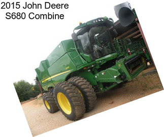 2015 John Deere S680 Combine