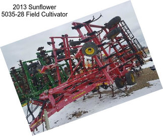 2013 Sunflower 5035-28 Field Cultivator