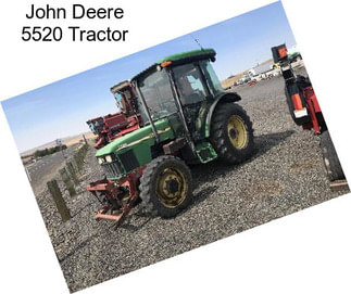 John Deere 5520 Tractor