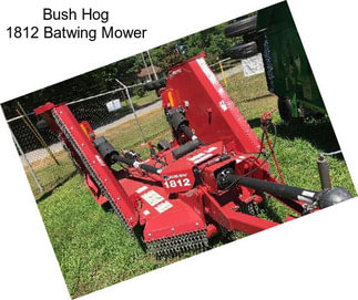 Bush Hog 1812 Batwing Mower