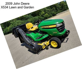 2009 John Deere X534 Lawn and Garden