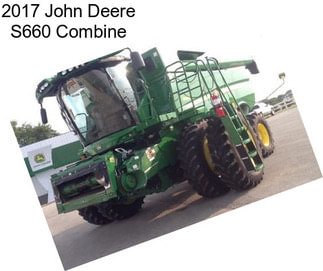 2017 John Deere S660 Combine