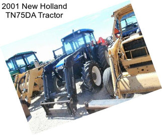 2001 New Holland TN75DA Tractor