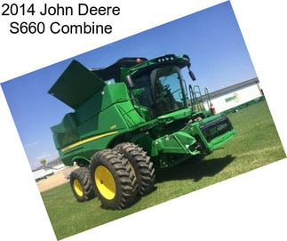 2014 John Deere S660 Combine