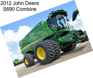 2012 John Deere S690 Combine