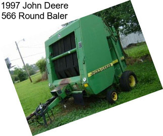 1997 John Deere 566 Round Baler