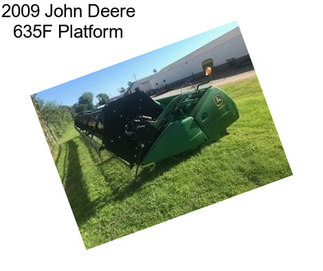 2009 John Deere 635F Platform