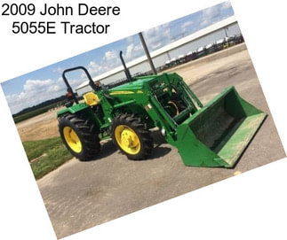 2009 John Deere 5055E Tractor