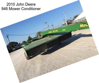 2010 John Deere 946 Mower Conditioner
