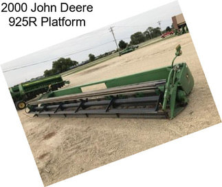 2000 John Deere 925R Platform
