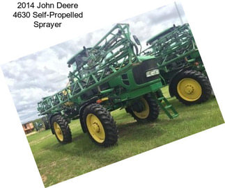 2014 John Deere 4630 Self-Propelled Sprayer