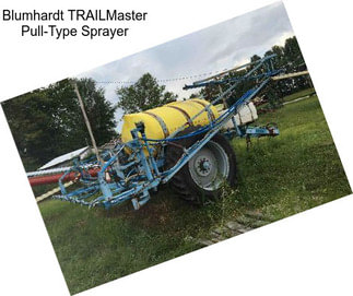 Blumhardt TRAILMaster Pull-Type Sprayer