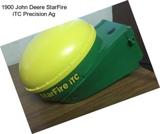 1900 John Deere StarFire iTC Precision Ag