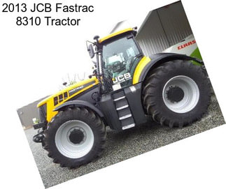 2013 JCB Fastrac 8310 Tractor