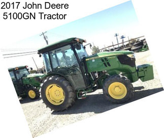 2017 John Deere 5100GN Tractor