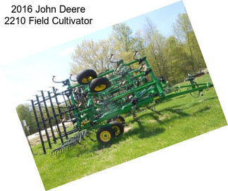 2016 John Deere 2210 Field Cultivator