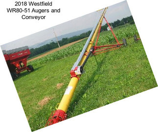2018 Westfield WR80-51 Augers and Conveyor