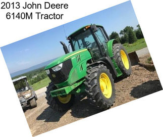 2013 John Deere 6140M Tractor