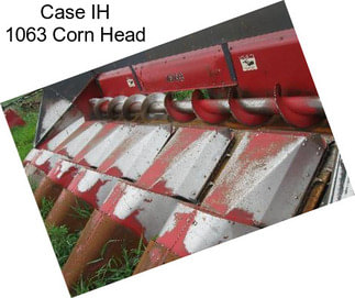 Case IH 1063 Corn Head