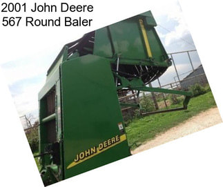 2001 John Deere 567 Round Baler