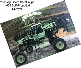 2008 Ag-Chem SpraCoupe 4655 Self-Propelled Sprayer