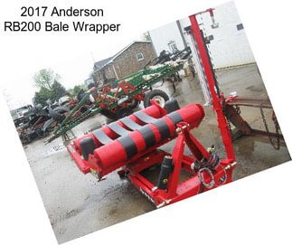 2017 Anderson RB200 Bale Wrapper